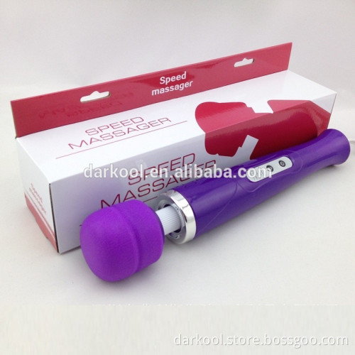 W001/10 Speeds Hand Magic Wand Direct Current Electric Body Massage Vibrator